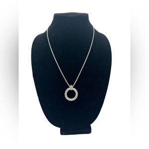 David Yurman Diamond Cable Necklace